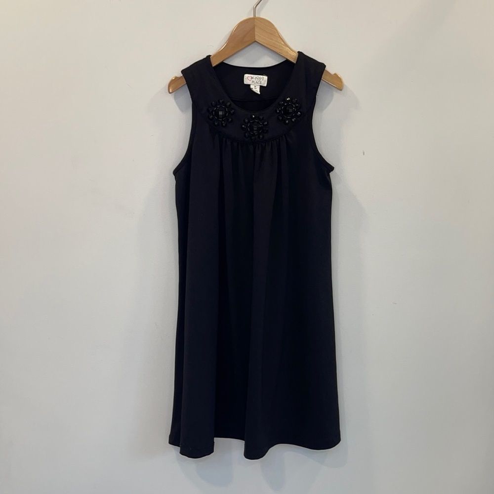 Children's Place Beaded Tank Dress Girls M 7/8